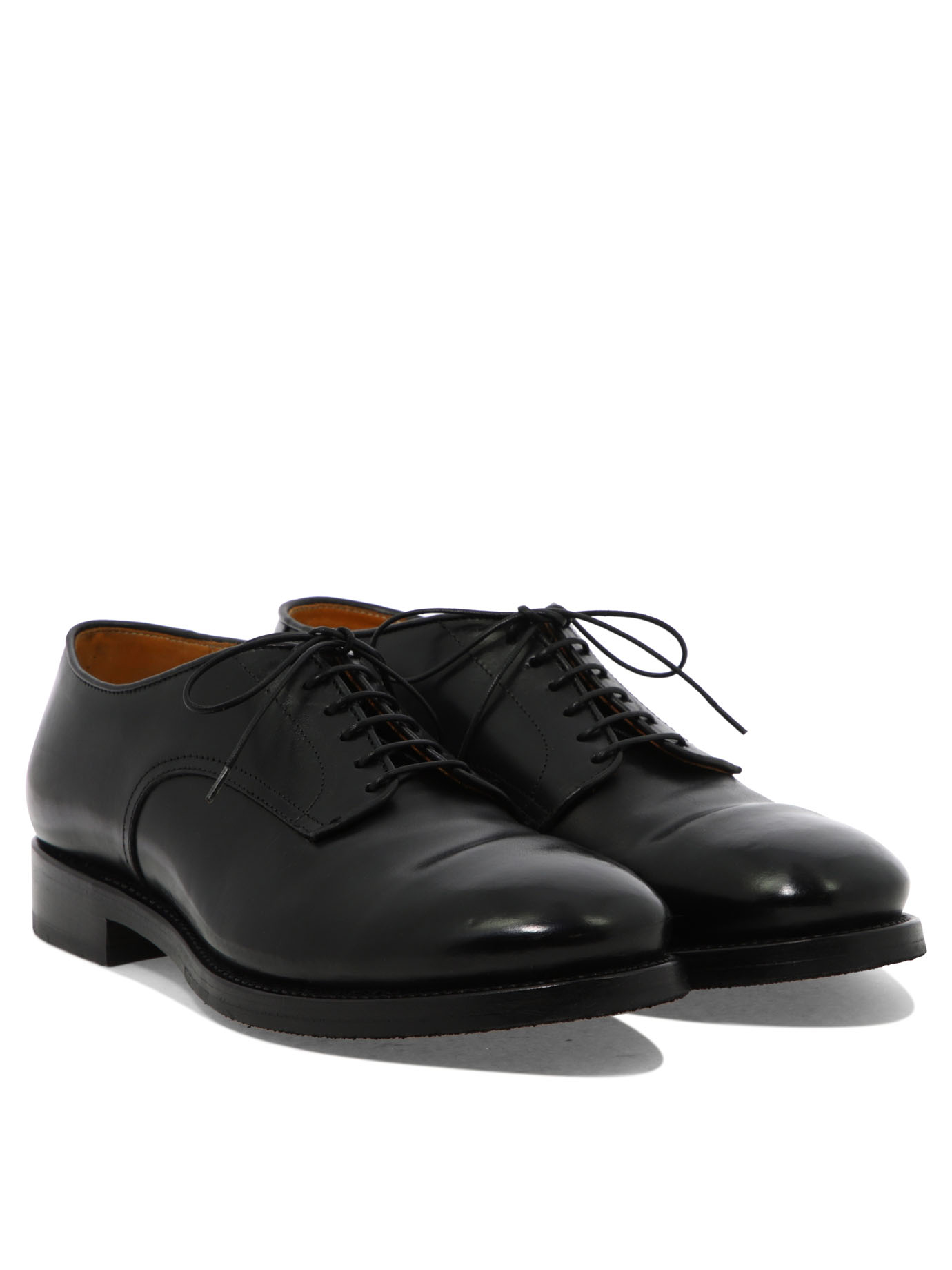 ALBERTO FASCIANI Black   Caleb lace-up shoes